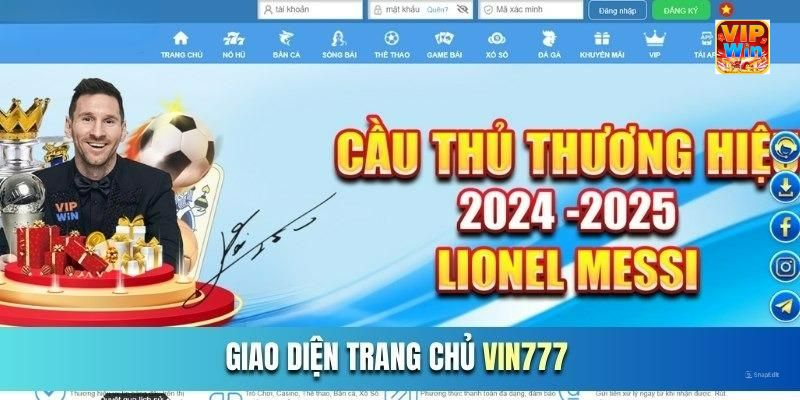 Tiến vào trang web của nhà cái Vin777